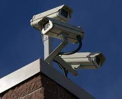 CCTV enabled security system at campus  entrance gate