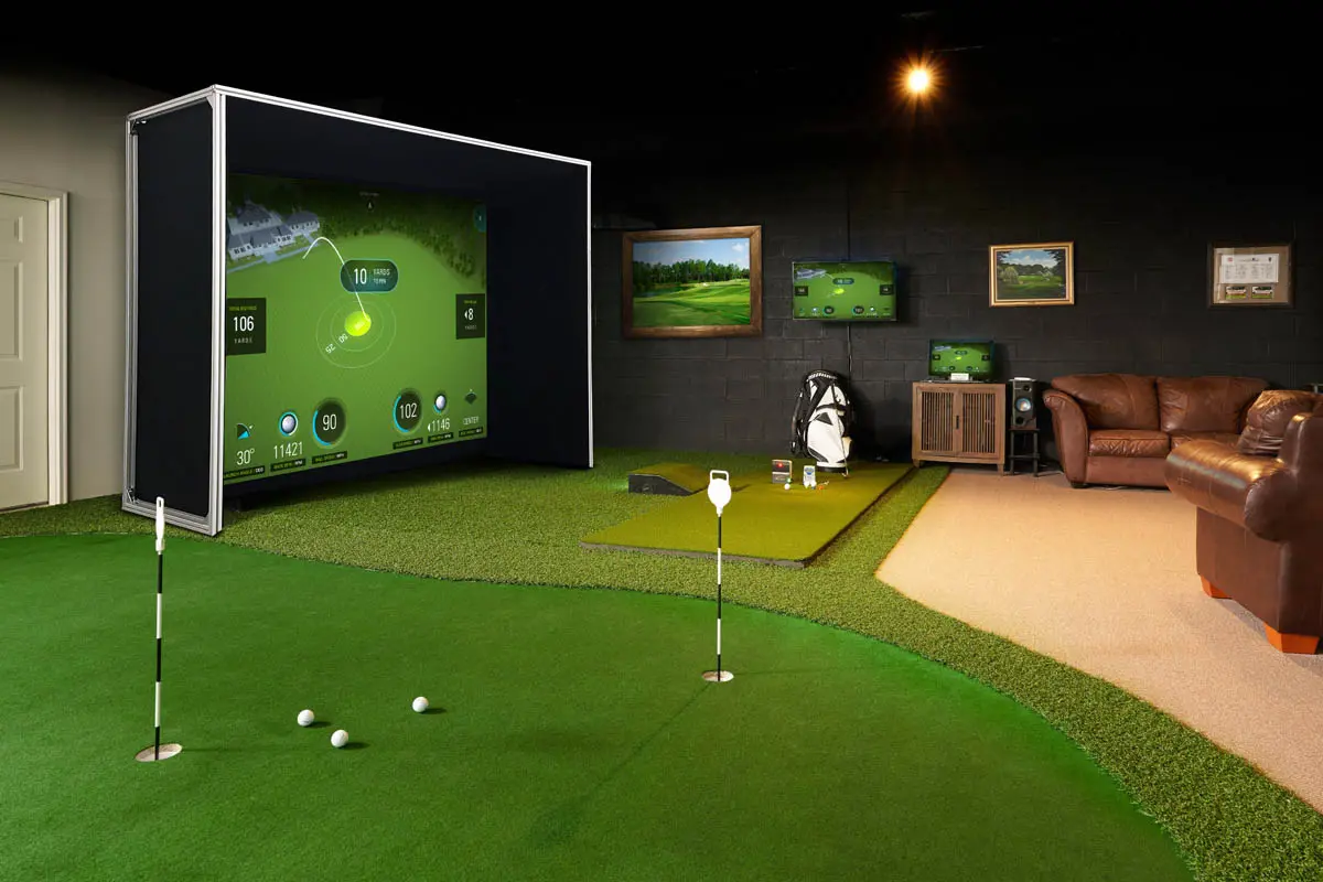 indoor golf simulator