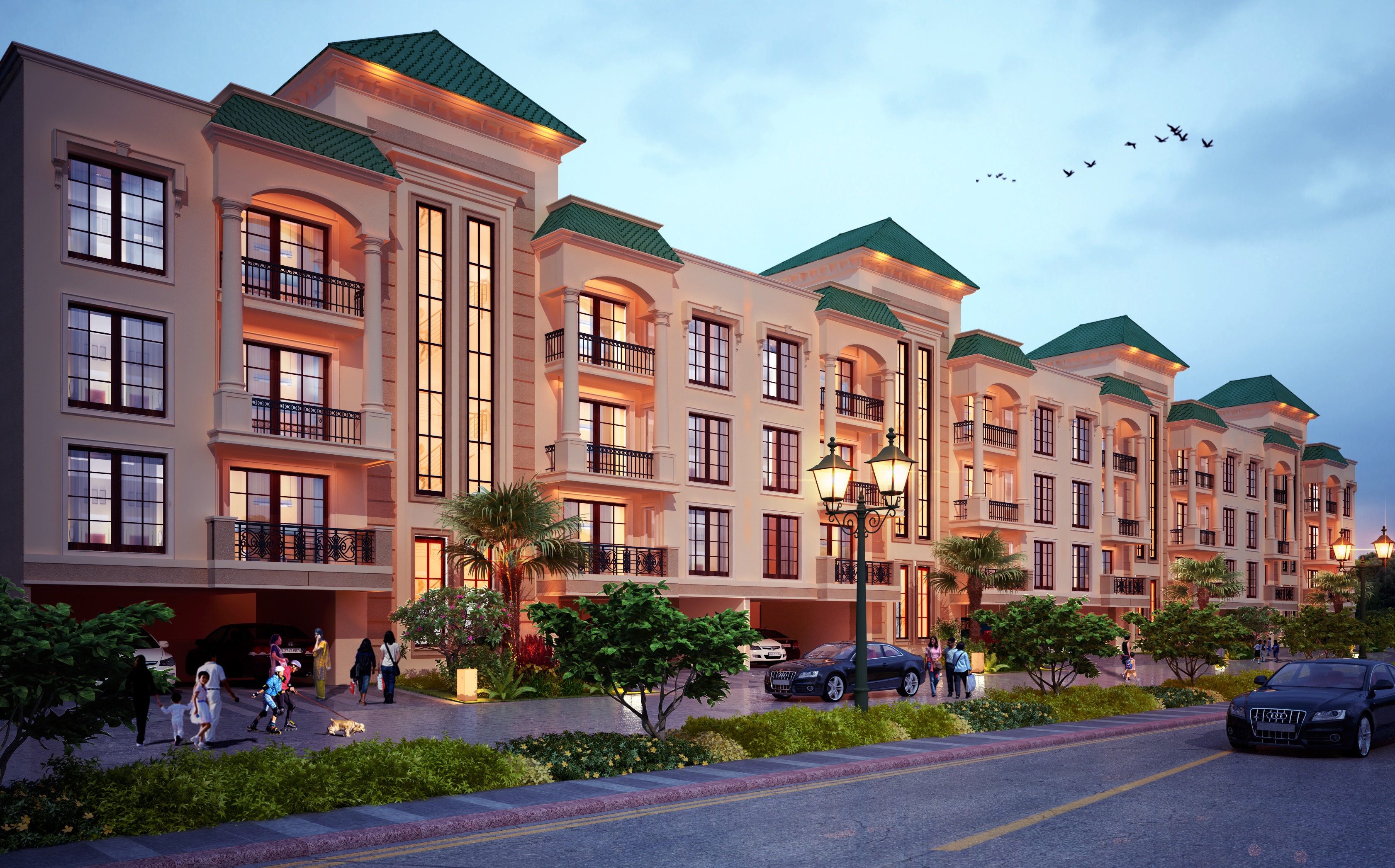 2 BHK + Store & Terrace at Omaxe Metro City (Hi-Tech Township)