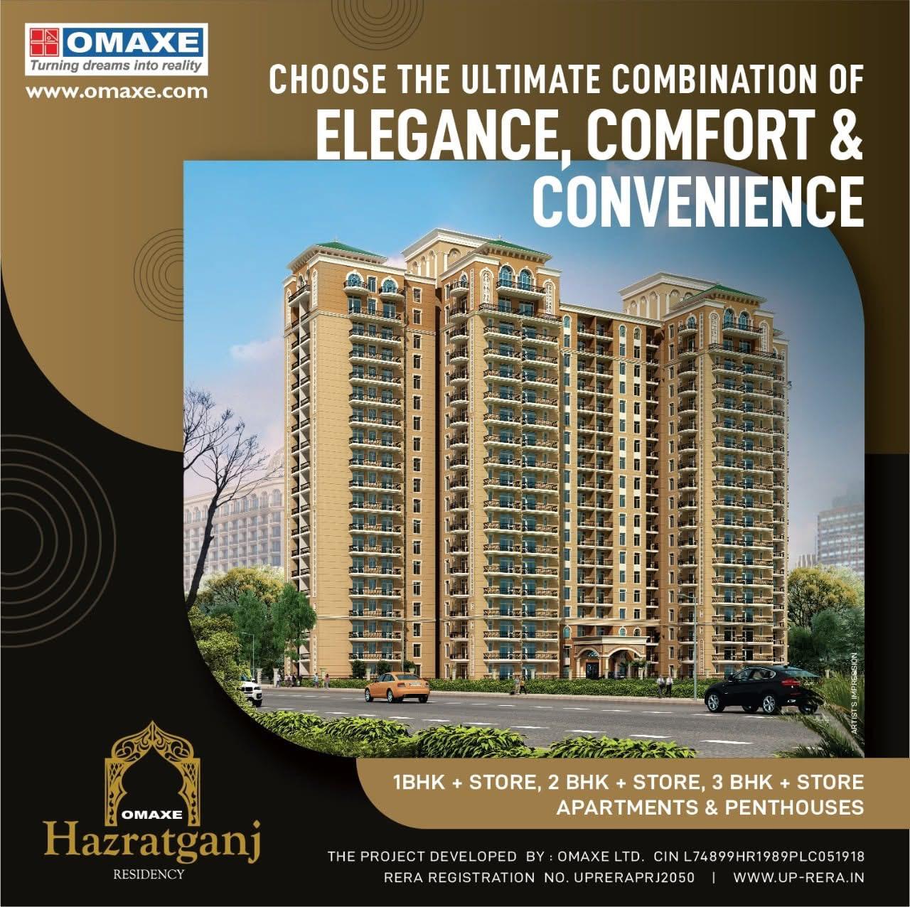 2-BHK FLAT FOR SALE IN OMAXE HAZRATGANJ RESIDNECY